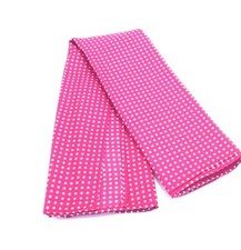  125 Tommy Hilfiger Mens White Red Polka Dot Handkerchief Silk Pocket Square