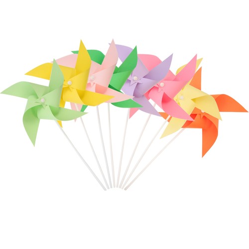 8 Pcs Dessin Jouets Moulin À Vent Bricolage Moulins Pour Les Enfants Moulinets 8 Pcs Dessin Jouets Moulin À Vent Bricolage Moulins Pour Les Enfants Moulinets