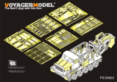 Voyager 1/35 PE35903 BTM-3 High-Speed Trench Digging Vehicle Detailing Set