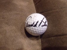 ARNOLD PALMER HAND SIGNED CALLAWAY 3 GOLF BALL AUTO JSA