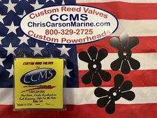 CCMS Mercury Carbon Fiber Outboard Reeds 40-60hp 3 cyl. 6 Petal PN236FSD-C