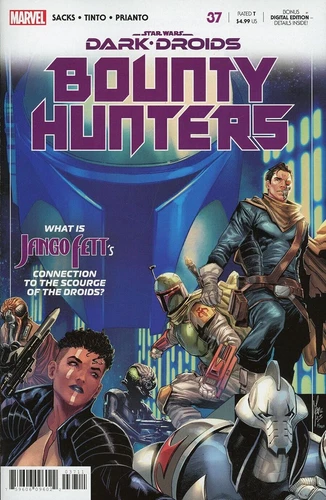 Star Wars Bounty Hunters #37 2023 Unread Marco Checchetto Main Cover Marvel