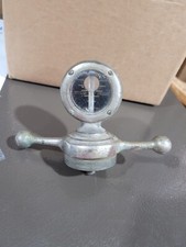 BOYCE MOTO-METER MOTOMETER CO. NY LARGE Antique RADIATOR CAP THERMOMETER