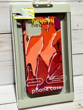 Heyday iPhone 13 Hardshell Antimicrobial Case   Abstract Botanical Design