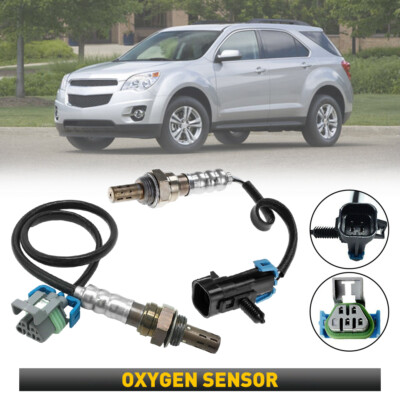2PCS O2 Oxygen Sensor For 08-14 Chevrolet Equinox/GMC Terrain 2.4L Up+Downstream