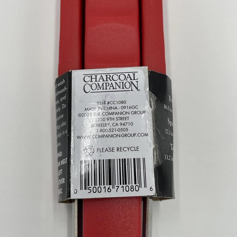 3 piece Stainless Steel BBQ Grill Tool Set, 17" Fork, 17" Spatula 14" Tongs #13 - Image 3 of 4