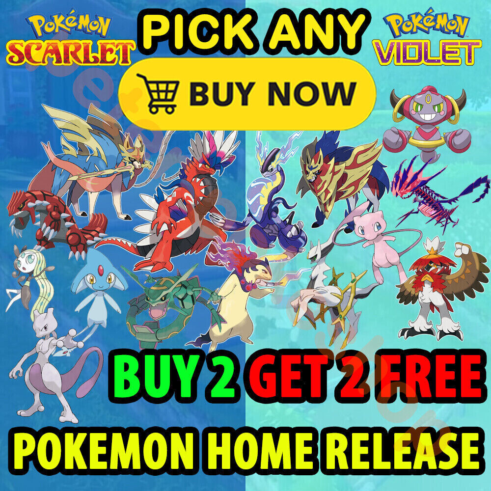 Grab a free Shiny Lucario and Darkrai in Pokemon Scarlet and Violet