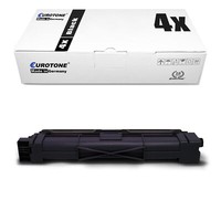 4X Eurotone Eco Toner Schwarz Kompatibel F�R Brother TN-241BK TN241BK Tn 241BK