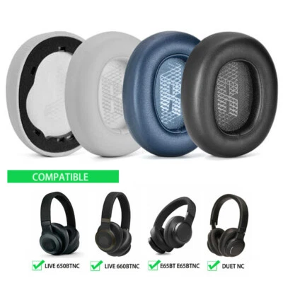 MARKENLOS Ohrpolster Ersatz für JBL E65 E65BTNC/DUET NC/LIVE650 BTNC LIVE660 BTNC