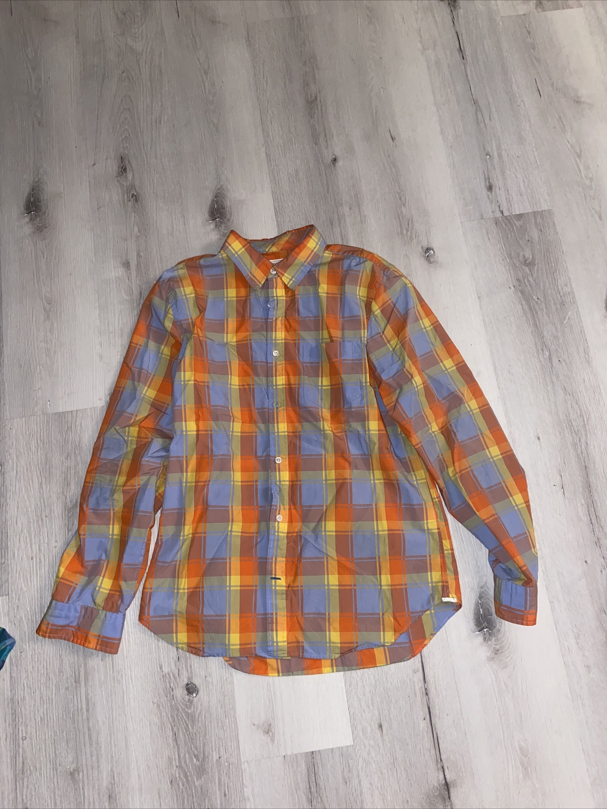 Gap Large Long Sleeve Button Down Collar Shirt - image 2