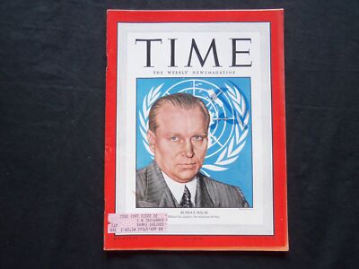 1950 AUGUST 21 TIME MAGAZINE - RUSSIA'S JACOB MALIK - T 1240