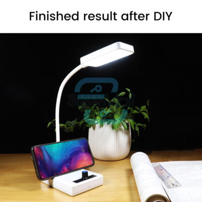 DIY NE555 PWM LED Dimming Desk Lamp Electronic Kit USB Soldering Learning Kit