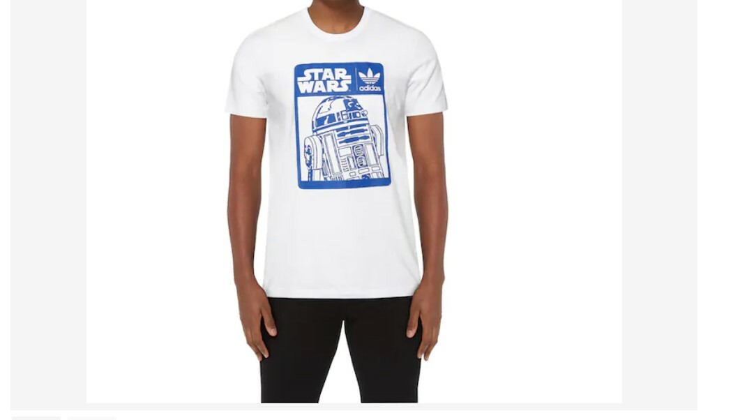 Adidas Originals Star Wars R2-D2 Box Logo T-Shirt Men's Small