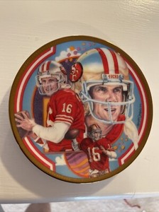 1990 Sports Impressions Joe Montana NFL Superstar Collector Plate Series