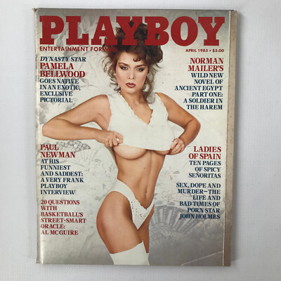 Playboy Magazine April 1983 Cover: Carry Lee Playmate: Christina Ferguson