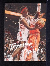 2019-20 Chronicles Luminance #138 Terence Davis Toronto Raptors ROOKIE Card MT. rookie card picture