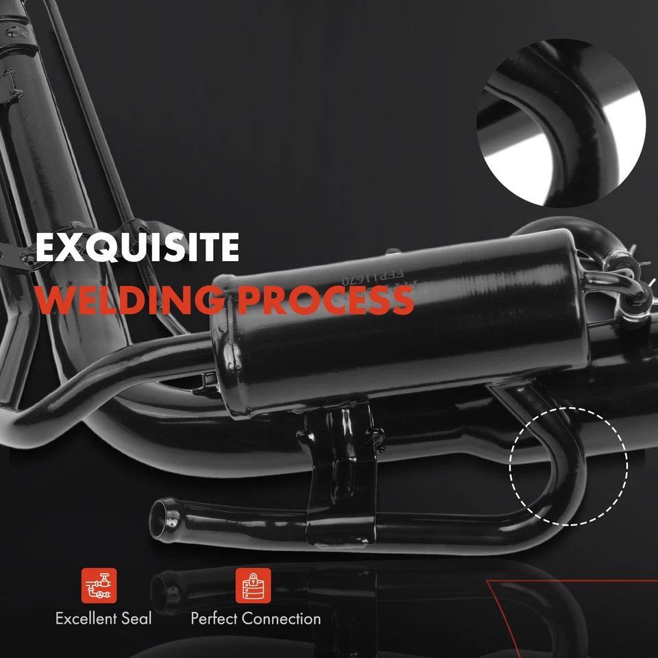 Tubo de cuello de llenado de tanque de gasolina de combustible para Mitsubishi Montero Sport 2001-2004 MR523082 Foto 4 de 4