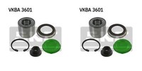 SKF 2X Radnabe Radlagersatz Hinten FüR Opel Corsa C Tigra Twintop Vauxhall F08