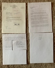 Eddie Van Halen ORIGINAL 1983 Publishing Contract Signed Autograph BAS Certified