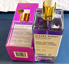Truly Glazed Donut Aftershave Oil Serum Vegan Clean Jumbo 6.4 fl oz