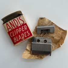 Vintage Andis Clipper Blades Racine WI USA Ha...
