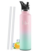 Edelstahl Trinkflasche 1L, Auslaufsicher, Doppelwandig, Bpa-Frei, Sport