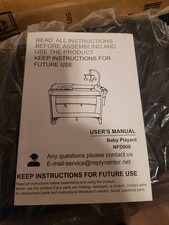 Baby Playard/changing Table/baby Cot