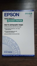 Super A3/B Paper Epson Photo Quality Glossy 13" x 19" Ink Jet S041133 -20 Sheets