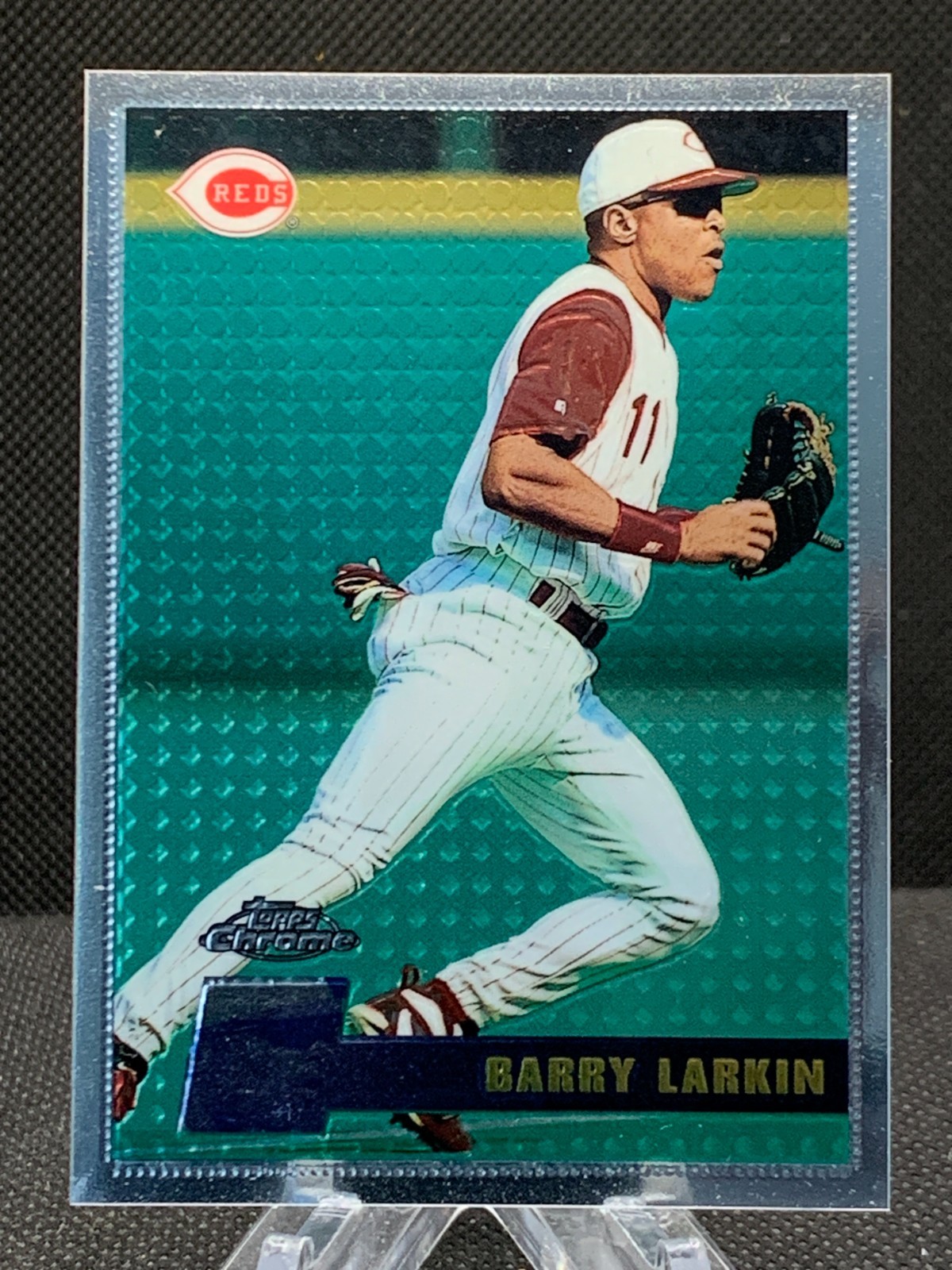 1996 Topps Chrome - Barry Larkin #116