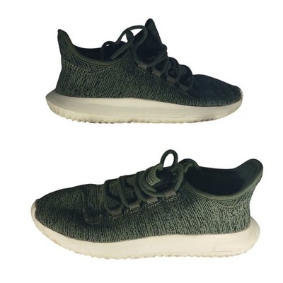 Adidas Tubular Shadow Knit Olive Green Athletic Running Sneakers Shoes US 7.5