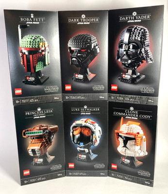 LEGO  Star Wars Helme 75276 75277 75343 75305 75306 75327 75351 75350  Neu & OVP