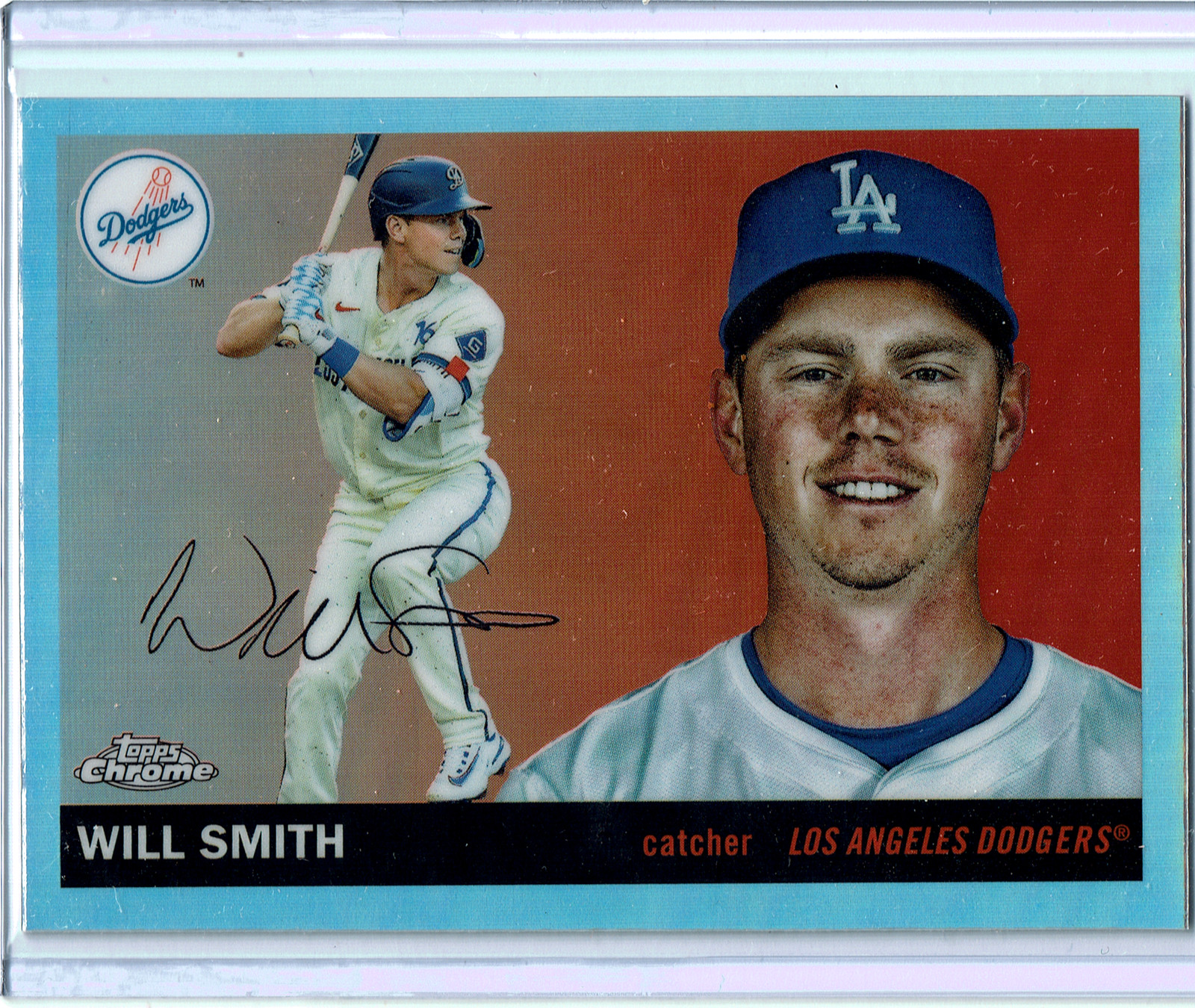 2025 Topps Chrome Platinum Anniversary - Will Smith #182 Refractor Dodgers