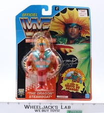 Ricky The Dragon Steamboat FRENCH WWF Wrestling 1992 Hasbro Figure NEW SEALED