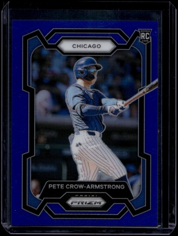 2024 Panini Prizm Baseball Pete Crow-Armstrong #203 Blue /199