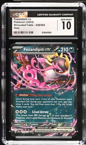 Fezandipiti ex graded CGC 10 for sale on eBay