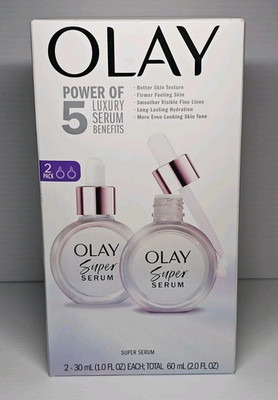 Olay Super Serum Power of 5 Luxury Serums Pack of 2 Clinically Tested & Proven