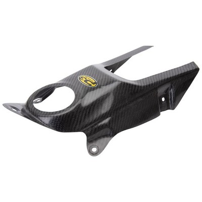 P3 Carbon Fuel Tank Cover Black
