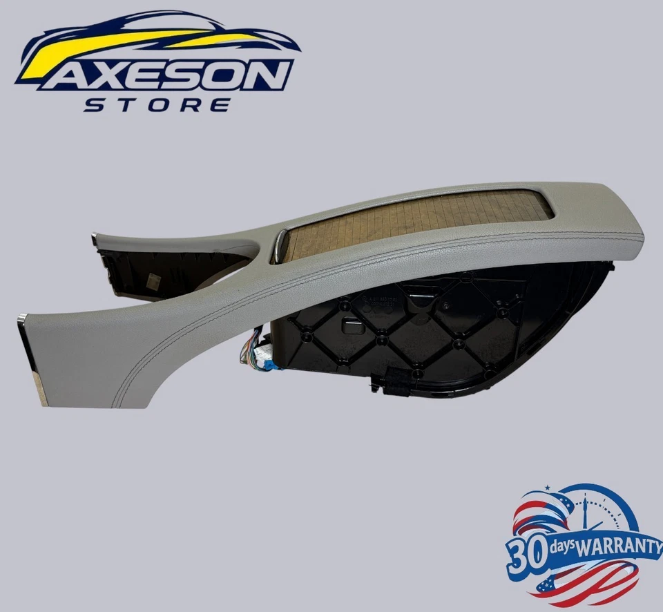 2005-2009 Mercedes W211 E350 E55 Center Console Armrest Storage Unit Gray OEM - Image 4 of 4