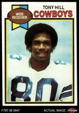 1979 Topps #182 Tony Hill Cowboys RC Stanford 7 - NM