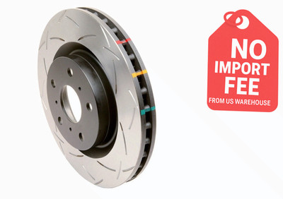 DBA 4908S 4000 Series T3 Slotted Rear Rotor for N𝔦ssan 300ZX/SkylineR32/R33/R34