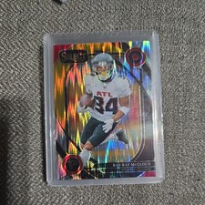 2024 Panini Select Club Level Ray-Ray McCloud #289 Black Gold Shock Prizm