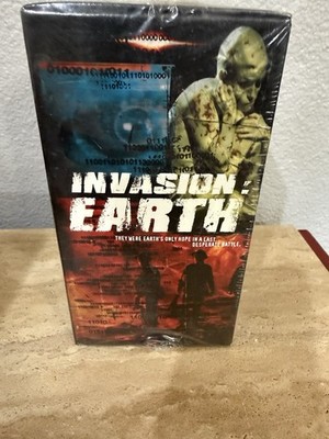 Invasion Earth VHS 1998 BBC/A&E TV Mini-Series Fred Ward , Maggie O Neill-SEALED