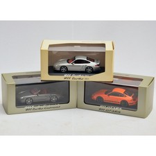 Paul's Model Art 1:43 Minichamps Porsche 911 Diecast Model Set - In Boxes (U)