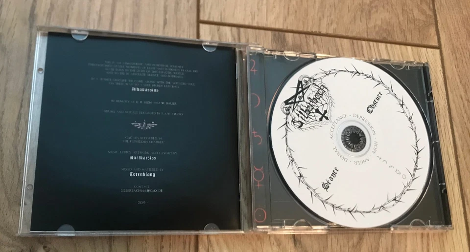 Silberbach "Séance Obscure" CD (Black Metal,Urfaust,Satanic Warmaster,Horna) - Bild 2 von 4