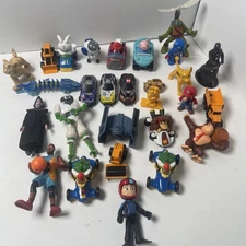 Lot of Mixed Miniature Action Figures Toys, Etc