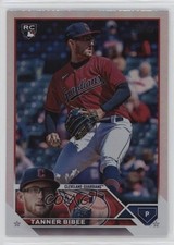 2023 Topps Update Rainbow Foil Tanner Bibee #US168 15t1