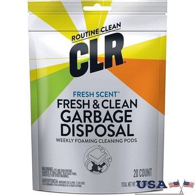 Garbage Disposal Pods Odor Remover Fast Dissolving Kitchen Cleaner Maintenance