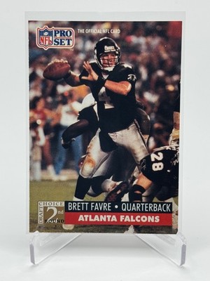 1991 Pro Set - 2nd Round Draft Choice Brett Favre #762 (RC) ROOKIE