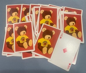 Shop Rite Scrunchy Bear Cards Vintage Advertising 54 Cards Super Rare