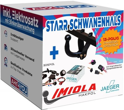 IMIOLA AHK für Citroen C4 Cactus ab 18 starr + 13-pol JAEGER STD ES SPEZ